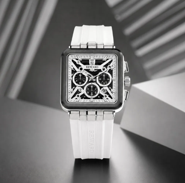 REWARD ÉCLIPSE — White Chronograph Edition for Men