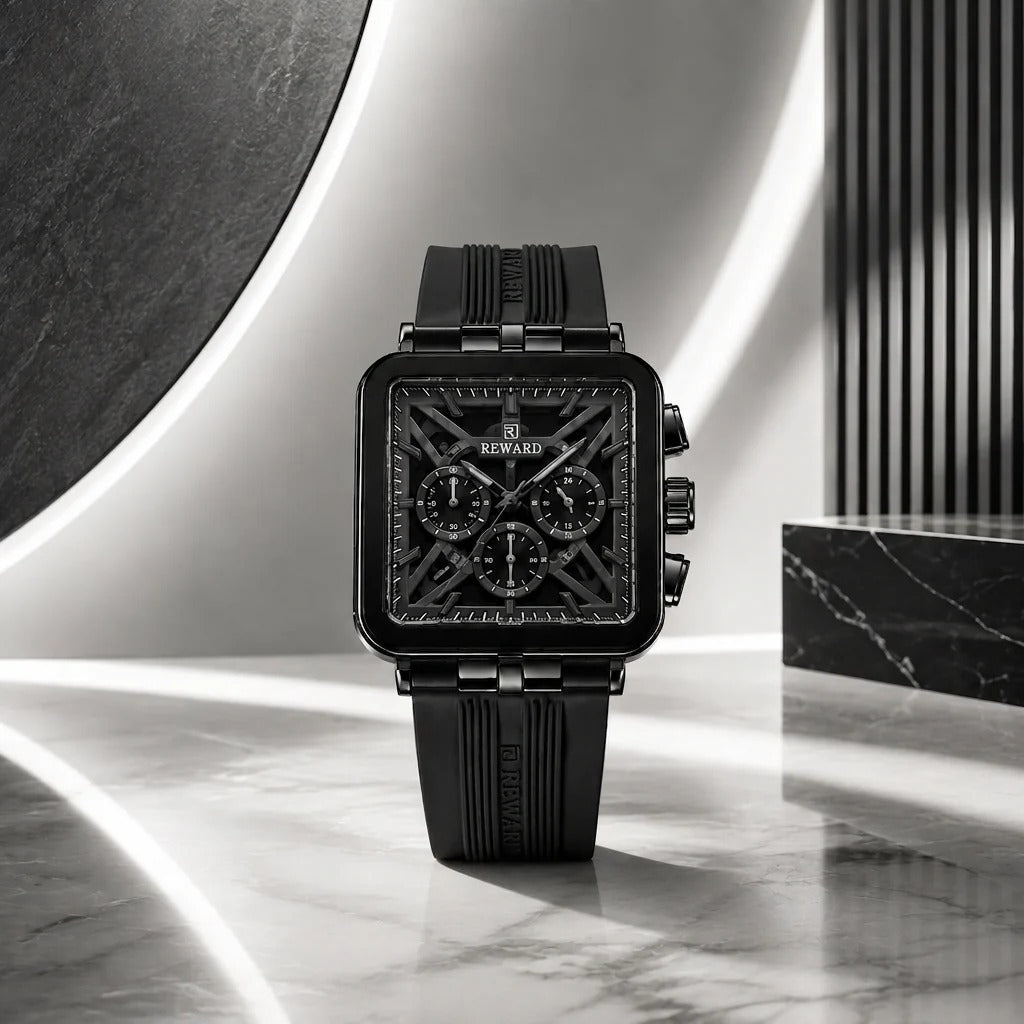 REWARD ÉCLIPSE — White Chronograph Edition for Men