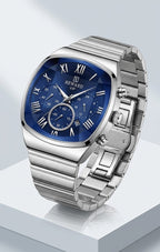 REWARD VIP Royal Blue Prestige Chronograph —  Luxury Silver Edition